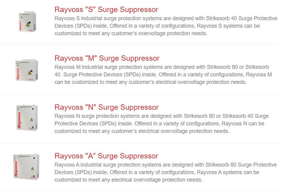 Rayvoss Ürünleri